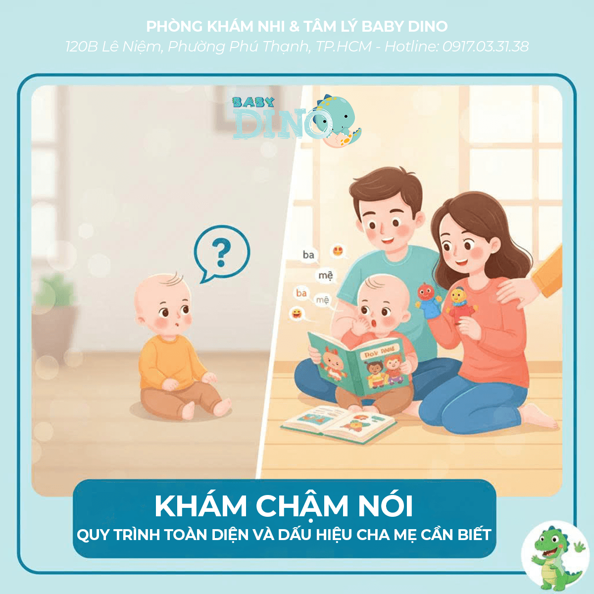 Quy trình khám chậm nói và dấu hiệu nhận biết trẻ chậm nói theo từng độ tuổi