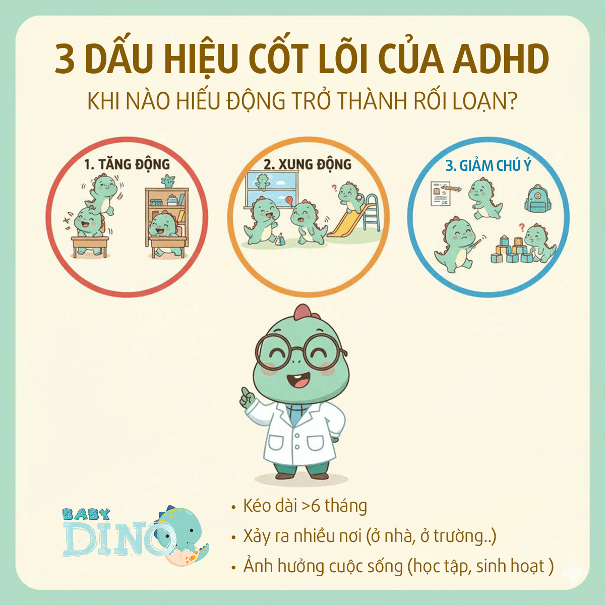 Dấu hiệu trẻ bị tăng động (ADHD) - Phân biệt hiếu động và rối loạn