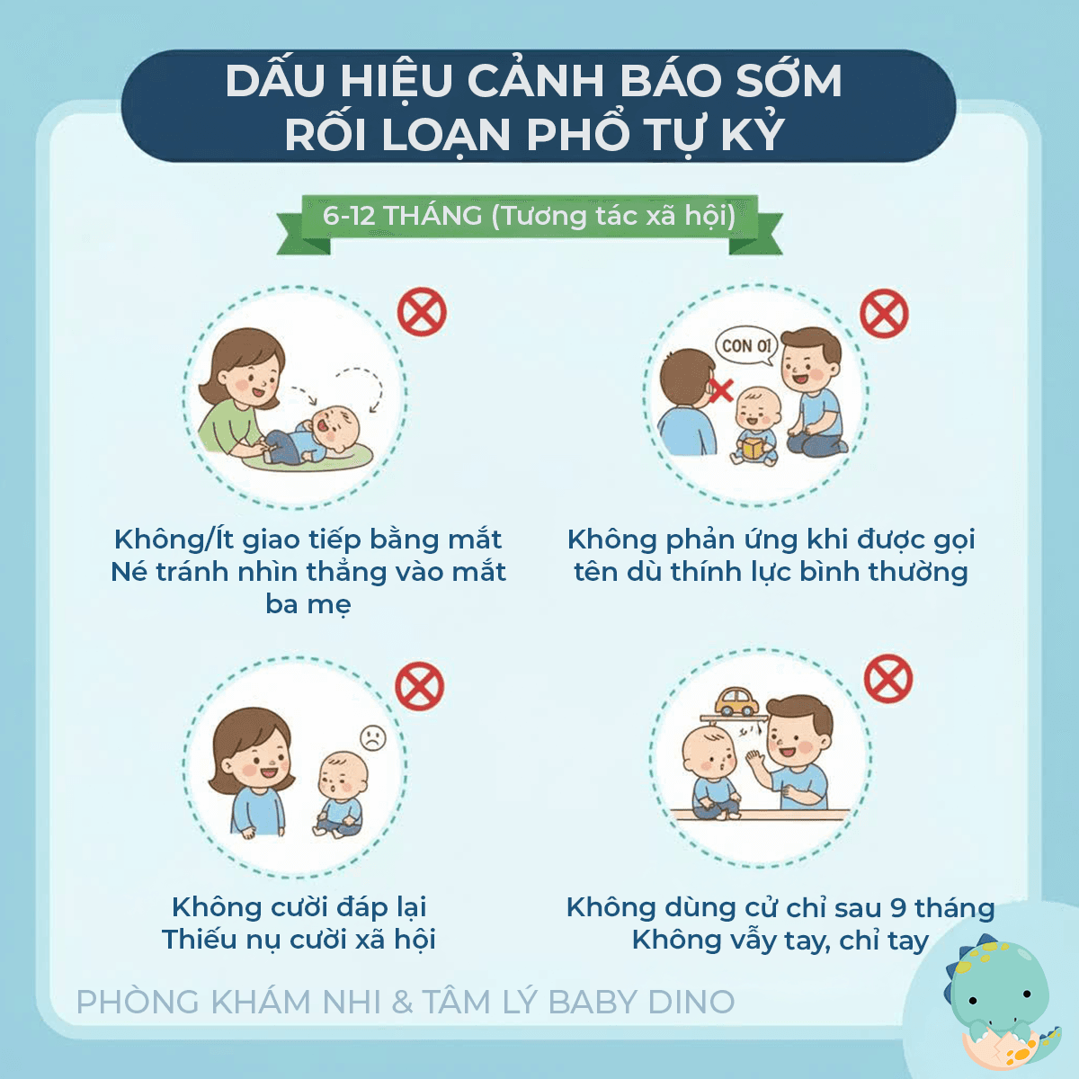 Đánh giá và sàng lọc rối loạn phổ tự kỷ tại BabyDino