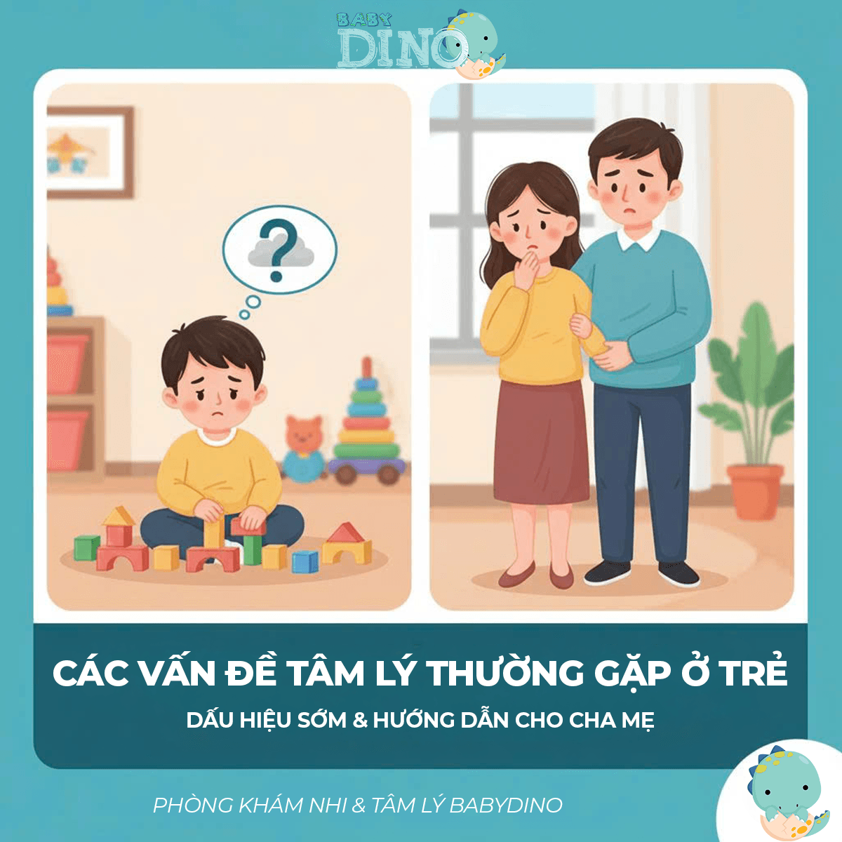 Các vấn đề tâm lý thường gặp ở trẻ